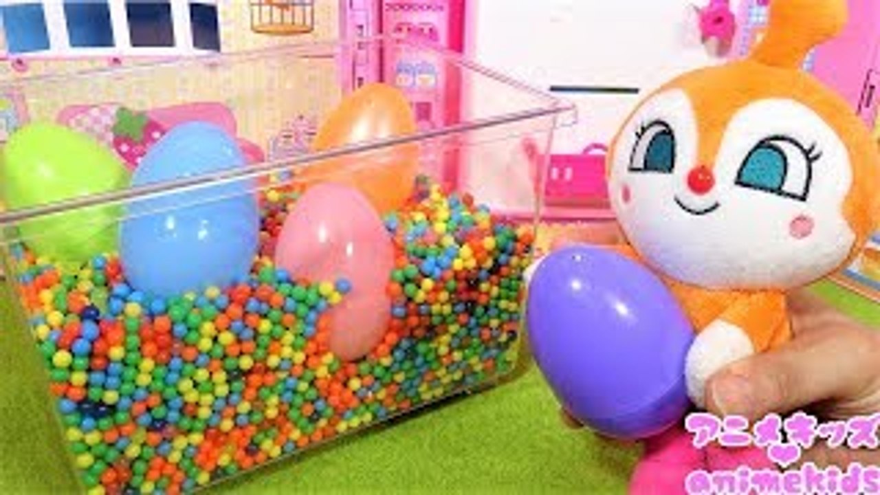 アンパンマン アニメ おもちゃ ドキンちゃんのデザート バイキンマンに見つからないようにかくす...
