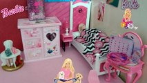 Barbie bedroom morning routine Barbie باربي غرفة نوم روتين صباحي Barbie routine