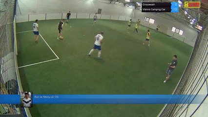 But de Manu (2-13) - Crocowash Vs Vienne Camping Car - 13/06/17 20:34 - Ligue 4 - Poitiers Game Parc