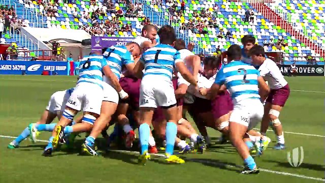 Georgian pack show serious power at the World Rugby U20 Championship