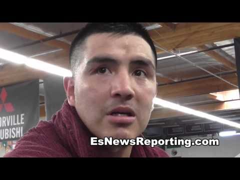 brandon rios for past 4 fights i was a one handed fighter now i got two good hands