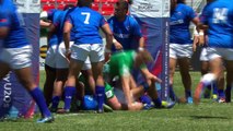 U20 Highlights Ireland beat Samoa in 9th place semi-final