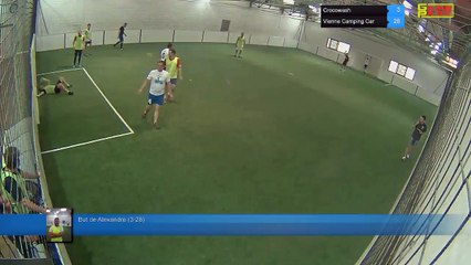 But de Alexandre  (3-28) - Crocowash Vs Vienne Camping Car - 13/06/17 20:34 - Ligue 4