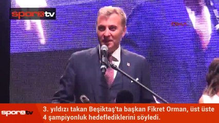 Fikret Orman: Hedefimiz üst üste 4. şampiyonluk