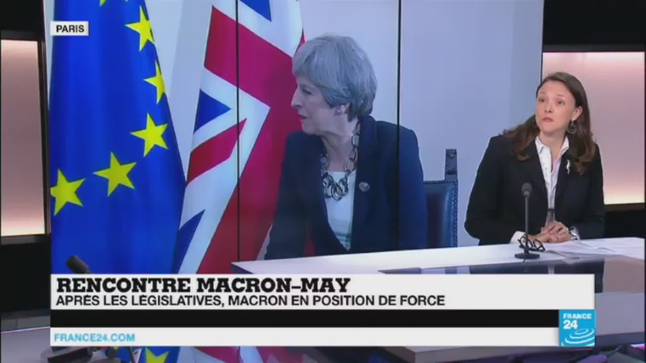 " Teresa May est affaibli et vient chercher du soutient auprès d'Emmanuel Macron"