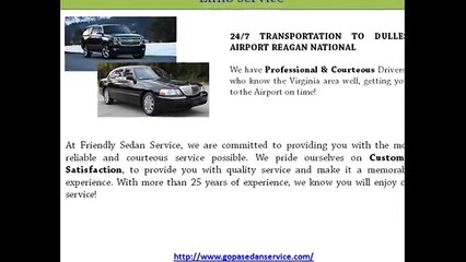 Limo service | Sedan service