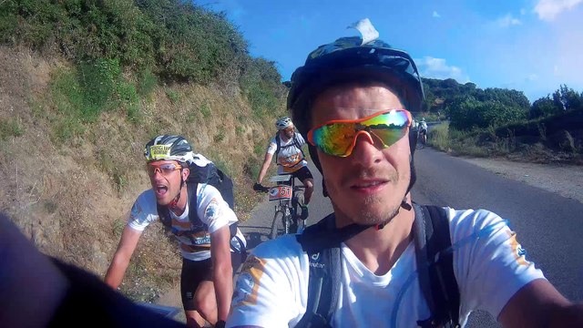 Corsica raid aventure - Flowraid - départ de la deuxième étape