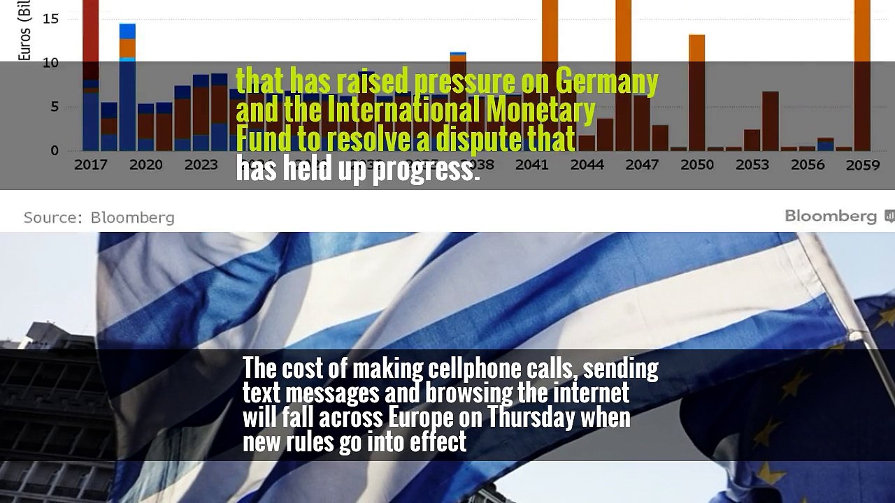 Athens must pay about 7 billion euros (about $7.8 billion) next month to service its towering debt, and