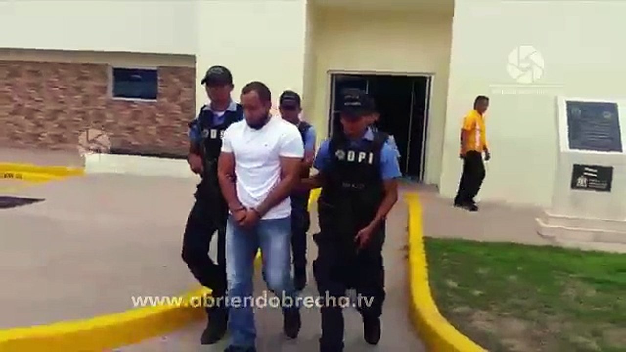 Presentan extraditable en Tegucigalpa