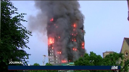 Incendie à Londres : Au moins 30 blessés
