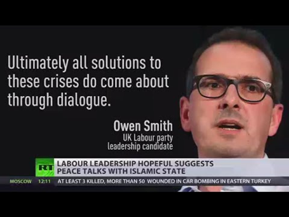 Negotiate with ISIS? Labour leadership candidate suggests peace talks with jihadists