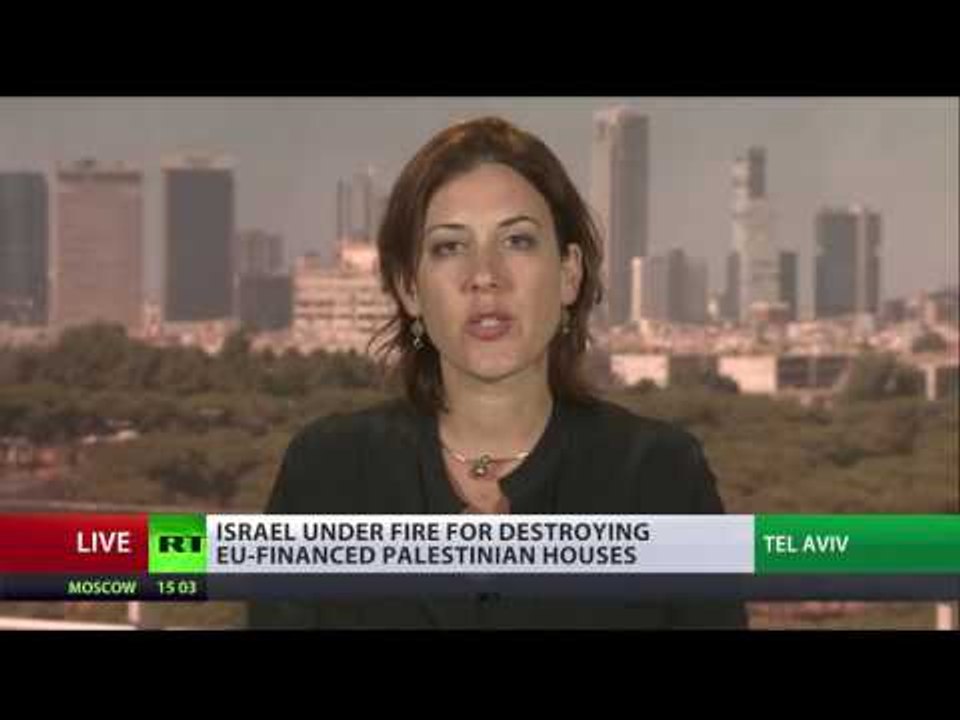 ‘All too common scene’: Palestinian home built by EU demolished by Israeli bulldozers