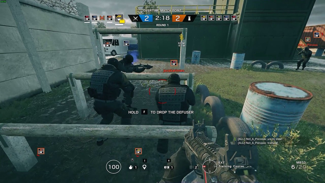 Tom Clancy's Rainbow Six: Recruit training is important, Without proper training they can never aspire to be a good operator.