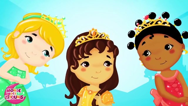 La famille des doigts - Comptines version Princesse - Titounis - Finger Family Rhyme in Fr