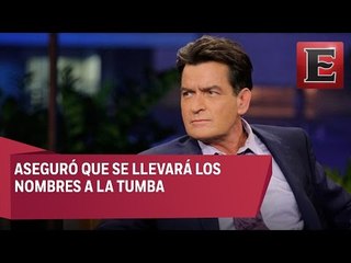 Charlie Sheen asegura que conoce a varias celebridades con VIH