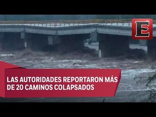 Oaxaca destroza por el paso de la tormenta tropical Beatriz