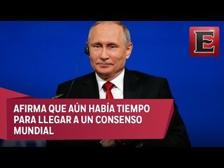 Putin no juzga a Trump por retirar a EU de acuerdo sobre cambio climático