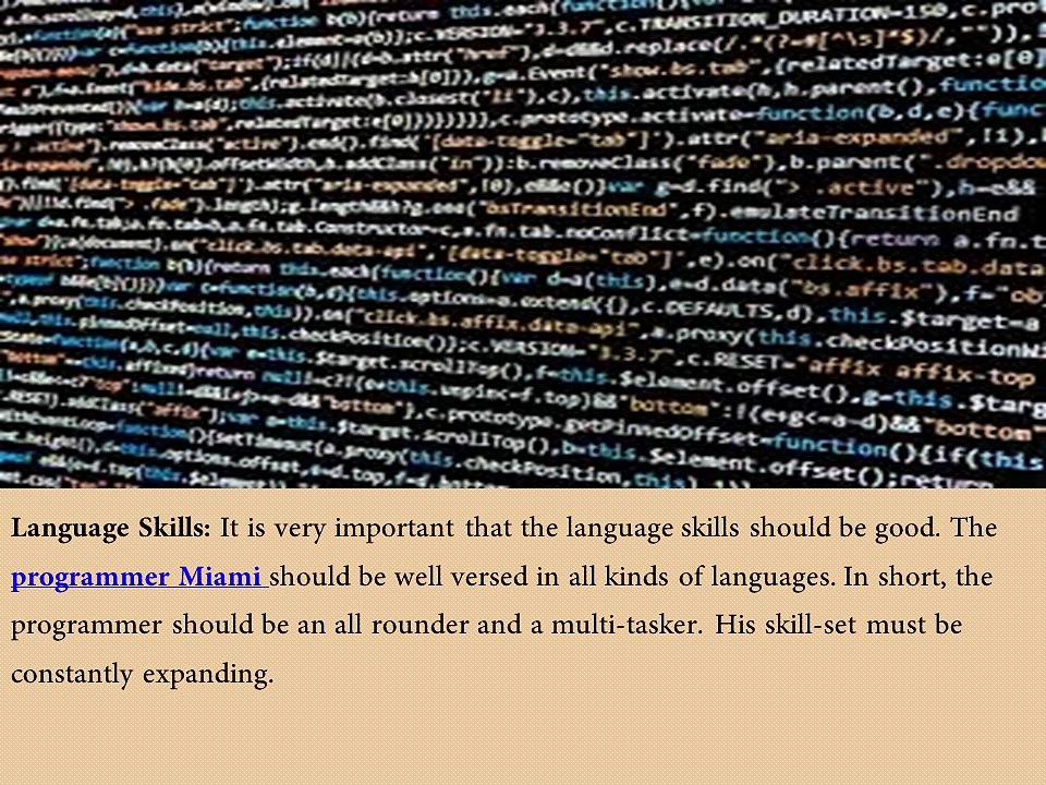 Let’s See Some Qualities of a Website Programmer