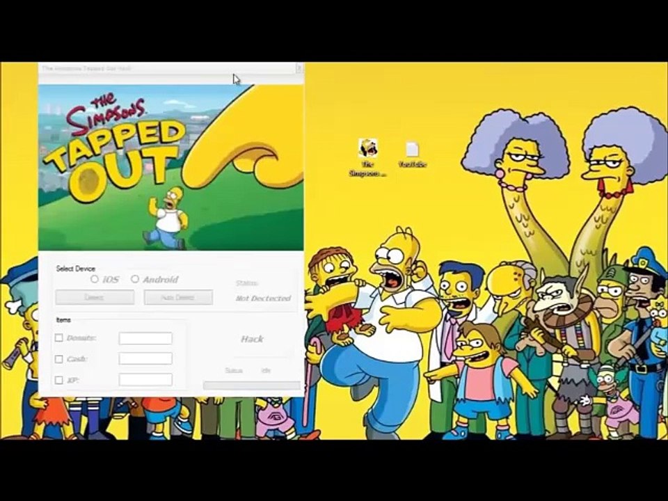 simpson springfield astuce - illimite donuts et cash 2017