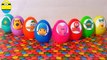 Surprise eggs unboxing toys Pocoyo and friends eggs surprise toys huevos