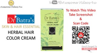 Dr. Batra's Herbal Hair Color Cream | Natural Hair Color With Heena | Unboxing | Awesome VIdeos 4u