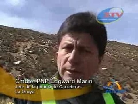 CHOFER SE QUEDÓ DORMIDO - HUANCAYO