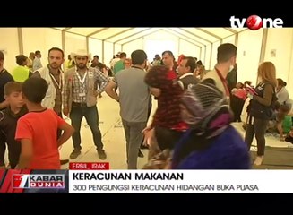 300 Pengungsi di Irak Keracunan Makanan Buka Puasa