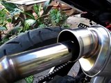 439.[YamahaT135.COM] DBkiller AHM M1 All Stainless Racing Exhaust for Yamaha Sniper Soundtest