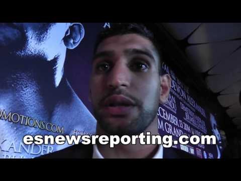 Amir Khan on Floyd Mayweather, Kell Brook, Devon Alexander
