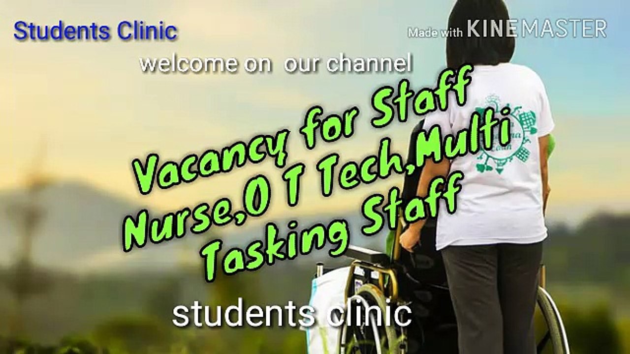Vacancy For A Staff Nurse
