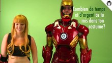 Combien de temps et d'argent as tu mis dans ton costume?