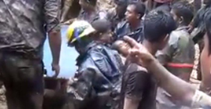 Emergency Teams Recover Bodies Following Landslides in Chittagong District