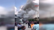Ankara'da Bir Işyerinde Patlama Sonrası Yangın Çıktı 1 Ölü