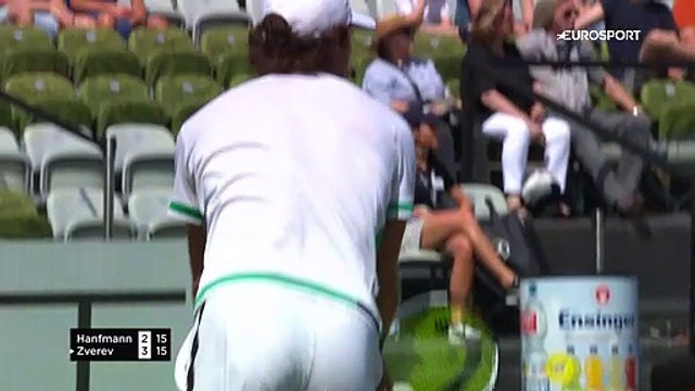 ATP Stuttgart: Yannick Hanfmann - Mischa Zverev (Özet)