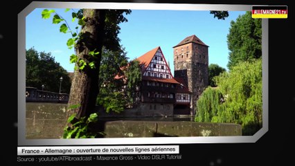 France - Allemagne : ouverture de nouvelles lignes aériennes