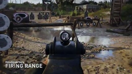 Quartier-général CoD WWII : le stand de tir