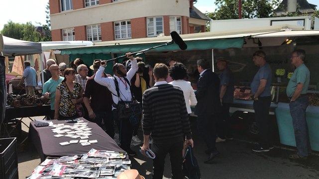Législatives. Vire-Évrecy: le FN et En Marche en campagne à Villers-Bocage