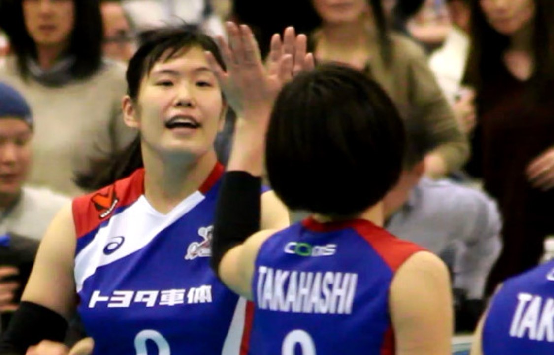 辻彩乃選手(Ayano Tsuji)トヨタ車体クインシーズ【ﾊﾞﾚｰﾎﾞｰﾙVﾌﾟﾚﾐｱﾘｰｸﾞ女子2016-2017】2016.11.12船橋アリーナ