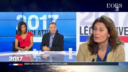Le laborieux passage télé de Fabienne Colboc, candidate REM à Chinon