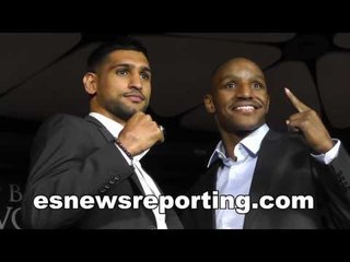 Amir Khan vs Devon Alexander Face-Off