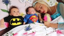 Bad Silicone Baby Cockroach Attack! w⁄ Frozen Elsa Spiderman Joker Hulk Babies Superhero Fun