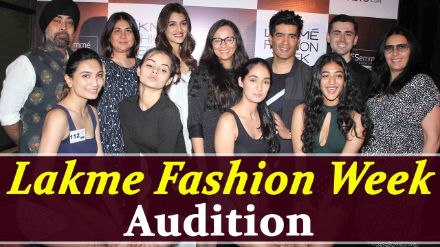 TRESemmé Model Audition for Lakme Fashion Week with Kriti Sanon; Watch Video | Boldsky