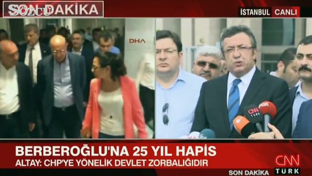 Berberoğlu’nun tutuklanmasının ardından CHP’den açıklama