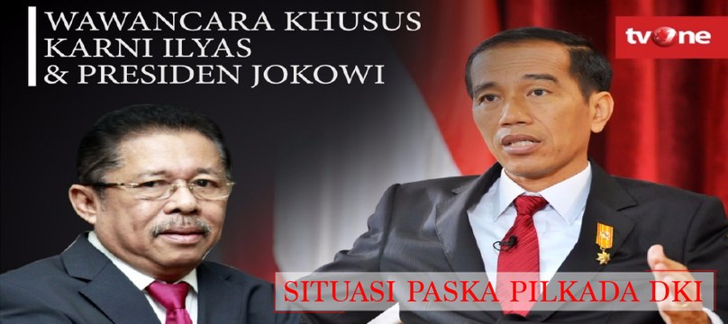 Wawancara Khusus Karni Ilyas dengan Presiden Joko Widodo : Situasi Pascapilkada DKI