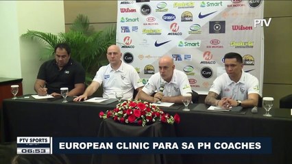 SPORTS BALITA: European clinic para sa PH coaches