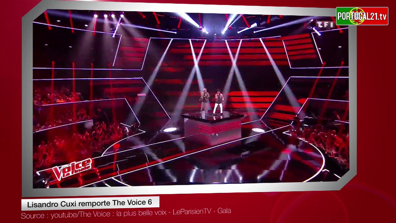 Lisandro Cuxi remporte The Voice 6