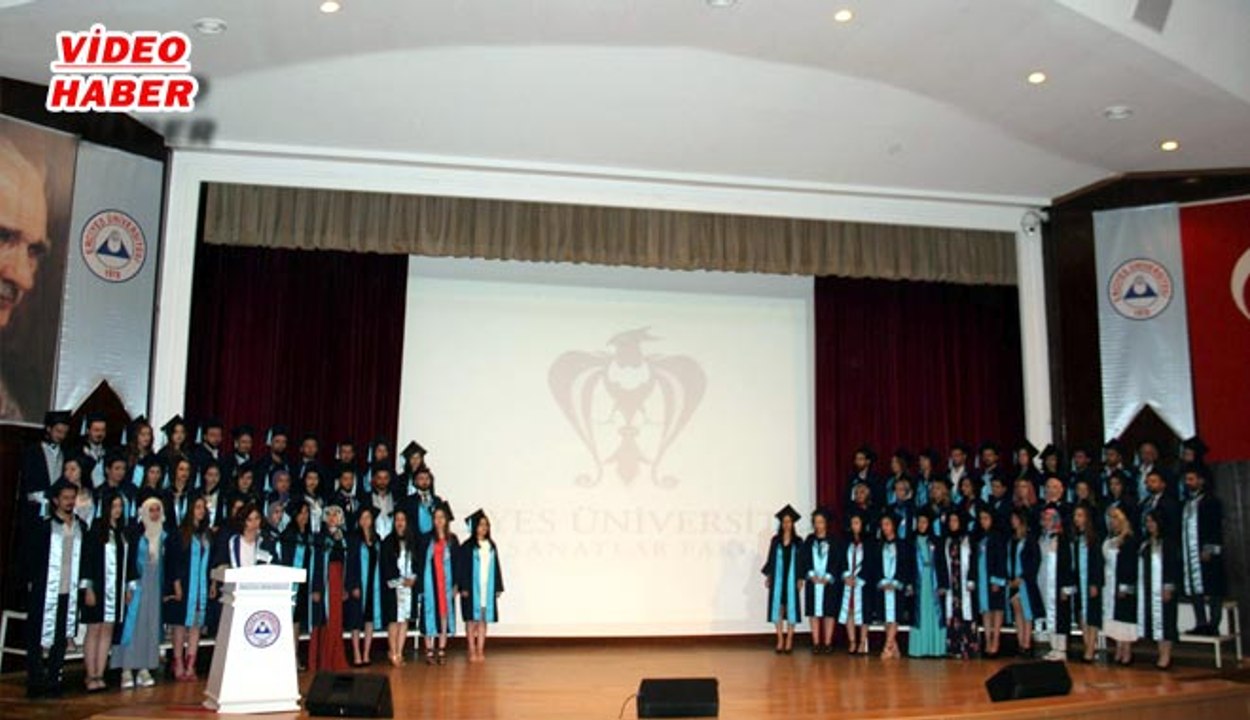 (14 Haziran 2017) Erü Güzel Sanatlar Fakültesi’nde  Mezuniyet Heyecanı