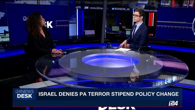 i24NEWS DESK | Israel denies PA terror stipend policy change | Wednesday, June 14th 2017