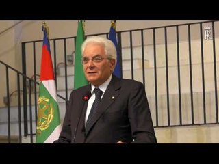 Pavia - Visita del Presidente Mattarella al Collegio Ghislieri (13.06.17)