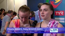 European Diving Championships - Kyiv 2017, Ruby BOWER, Phoebe BANKS (GBR) - Winners of Synchronised Platform Women